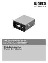 Waeco ASC 5300 G Accessory Gas Analyser R1234yf Instrucciones de operación