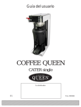 Coffee Queen cater single Manual de usuario