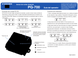 Furuno PG700 Guía del usuario