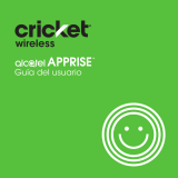 Alcatel Apprise Cricket Wireless Guía del usuario