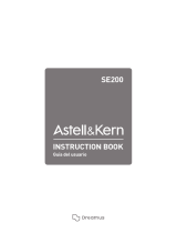 iRiver Astell & Kern SE200 Guía del usuario