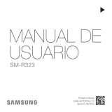 Samsung SM-R323 El manual del propietario