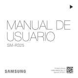 Samsung SM-R325 Instrucciones de operación