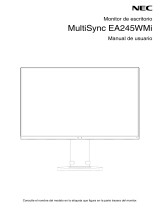 NEC EA245WMi-BK-SV Manual de usuario