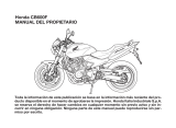 Honda CB600F El manual del propietario