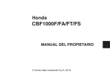 Honda CBF1000F FA El manual del propietario
