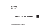 Honda XL125V El manual del propietario