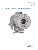 Rosemount 975UF Detector de llama UV/IR ultrarrápido El manual del propietario