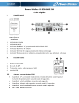 PowerWalker VI 800 SW IEC UK Guía de inicio rápido