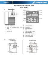 PowerWalker VI 750 T-HID IEC Guía de inicio rápido