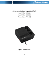 PowerWalker AVR 1000 El manual del propietario