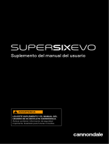 Cannondale SuperSix Evo El manual del propietario