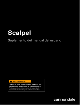 Cannondale Scalpel & Scalpel SE El manual del propietario