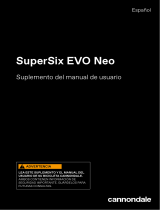Cannondale SuperSix Evo Neo El manual del propietario