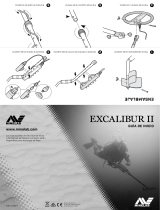 Minelab Excalibur II Guía de inicio rápido
