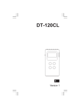 Sangean DT-120CL Manual de usuario
