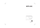 Sangean WFR-28C Manual de usuario