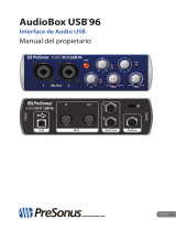 PRESONUS AudioBox USB 96 El manual del propietario