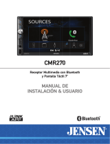 Jensen CMR270 Manual de usuario