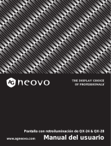 AG Neovo QX-24 Manual de usuario