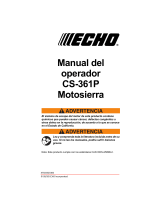 Echo CS-361P Manual de usuario