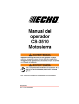 Echo CS-3510 Manual de usuario