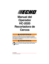 Echo HC-2020 Manual de usuario