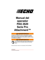 Echo PAS-2620 Manual de usuario