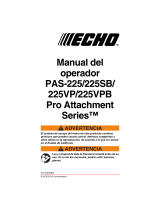 Echo PAS-225VP Manual de usuario