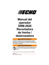 Echo SRM-2620 Manual de usuario
