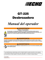 Echo GT-225 Manual de usuario