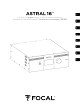 Focal Astral 16 Manual de usuario