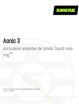 Shure Aonic3 Manual de usuario