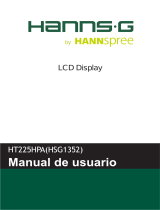 Hannspree HT 225 HPA Touch Monitor Manual de usuario