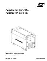 ESAB Fabricator EM500i Manual de usuario