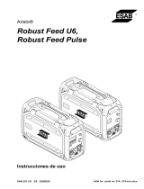 ESAB Robust Feed U6 Manual de usuario