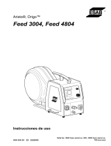 ESAB Feed 3004, Feed 4804 Manual de usuario