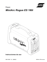 ESAB MiniArc Rogue ES 180i Manual de usuario