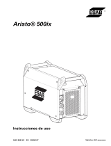 ESAB Aristo® 500ix Manual de usuario