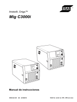 ESAB Origo Mig C3000i Manual de usuario