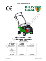 Billy Goat AE401H Manual de usuario