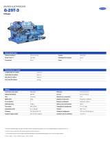 Solé Diesel G-25T-3 Technical datasheet