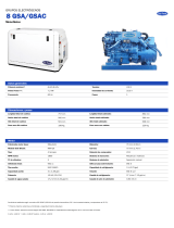 Solé Diesel 8 GSA/GSAC Technical datasheet