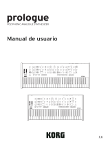 Korg Prologue El manual del propietario