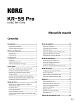 Korg KR-55 Pro El manual del propietario