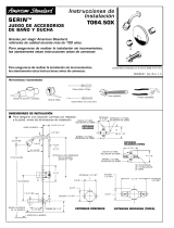 American Standard T064508.295 Guía de instalación