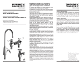 Chicago Faucet 1100-GN8AE3-317AB Guía de instalación