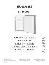 Groupe Brandt FA1000E El manual del propietario