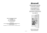 De Dietrich SA3050E El manual del propietario