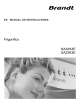 Groupe Brandt SA3353E El manual del propietario